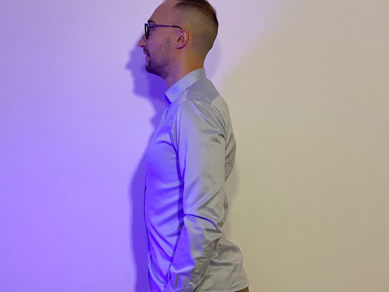 Camicia Slim Fit in Elastan - immagine 10
