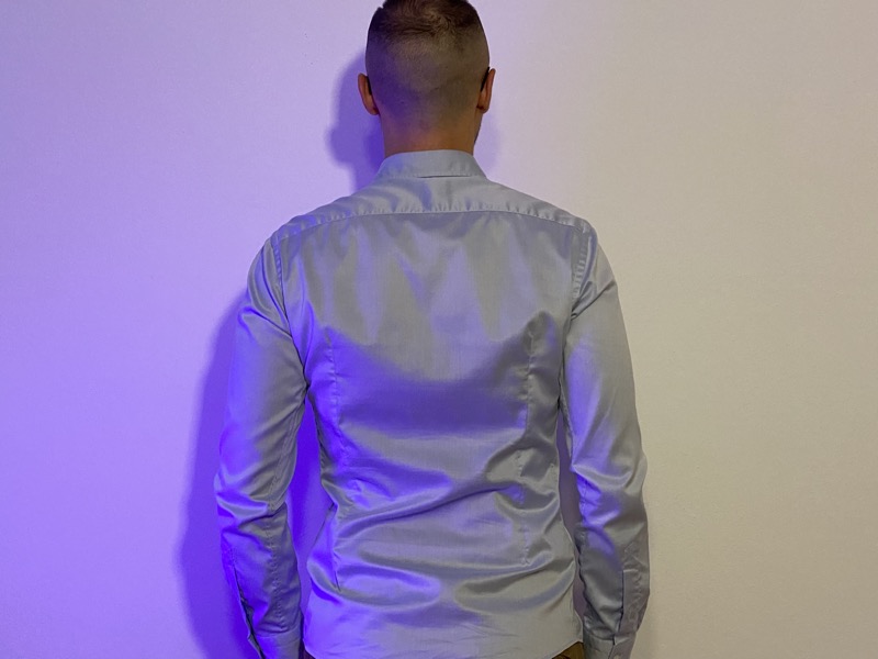 Camicia Slim Fit in Elastan - immagine 12