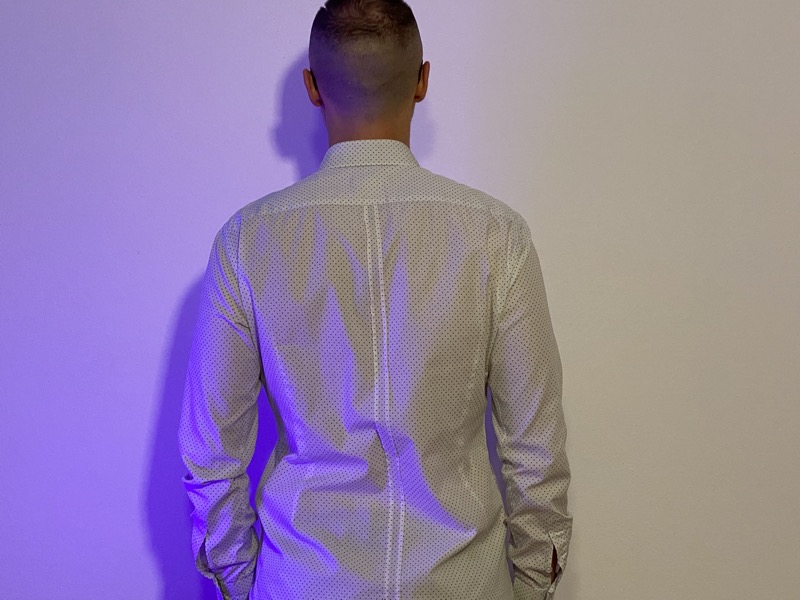 Camicia Slim Fit in Elastan - immagine 7