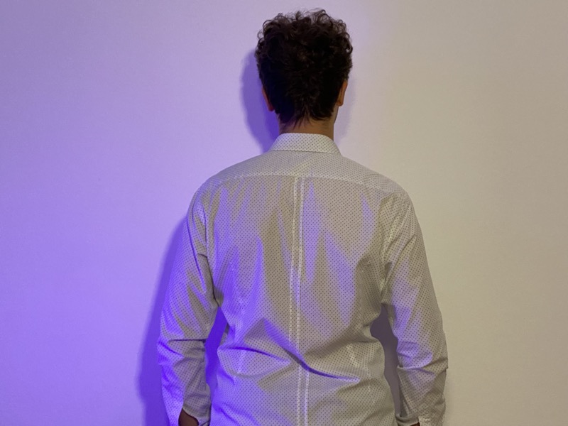 Camicia Slim Fit in Elastan - immagine 6