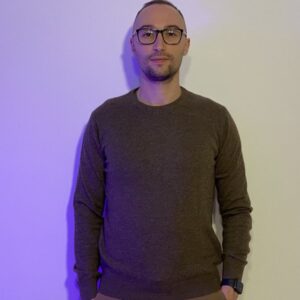 Maglioncino Girocollo in Misto Cashmere